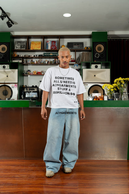 TSHIRT SOMETIMES Black & White