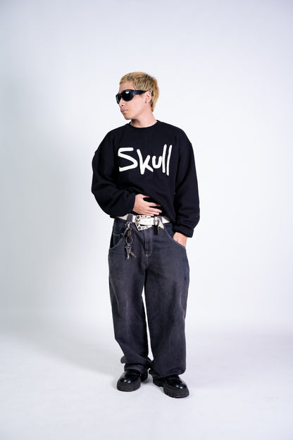 HOODIE SKULL (BLACK) ACHGARMENTS