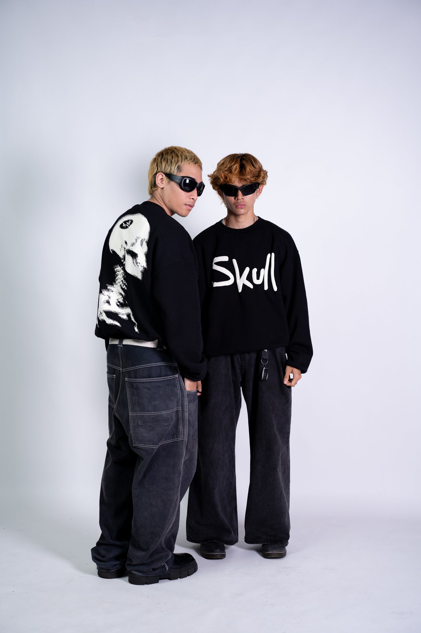HOODIE SKULL (BLACK) ACHGARMENTS