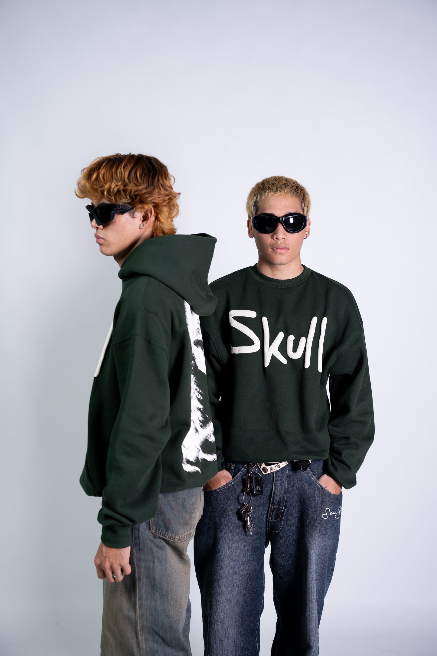 HOODIE SKULL (BLACK) ACHGARMENTS