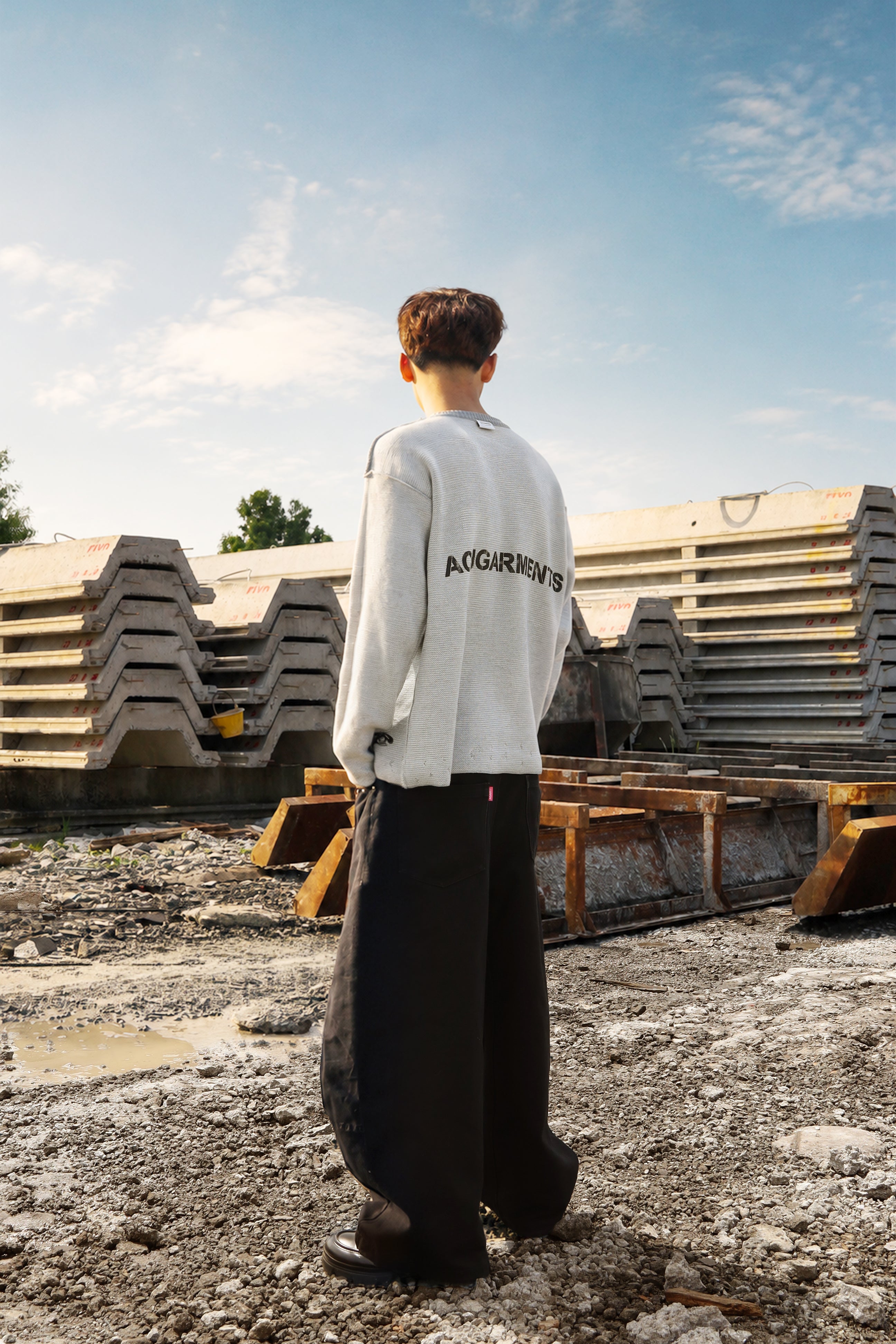 REVERSIBLE KNITWEAR CAMOA