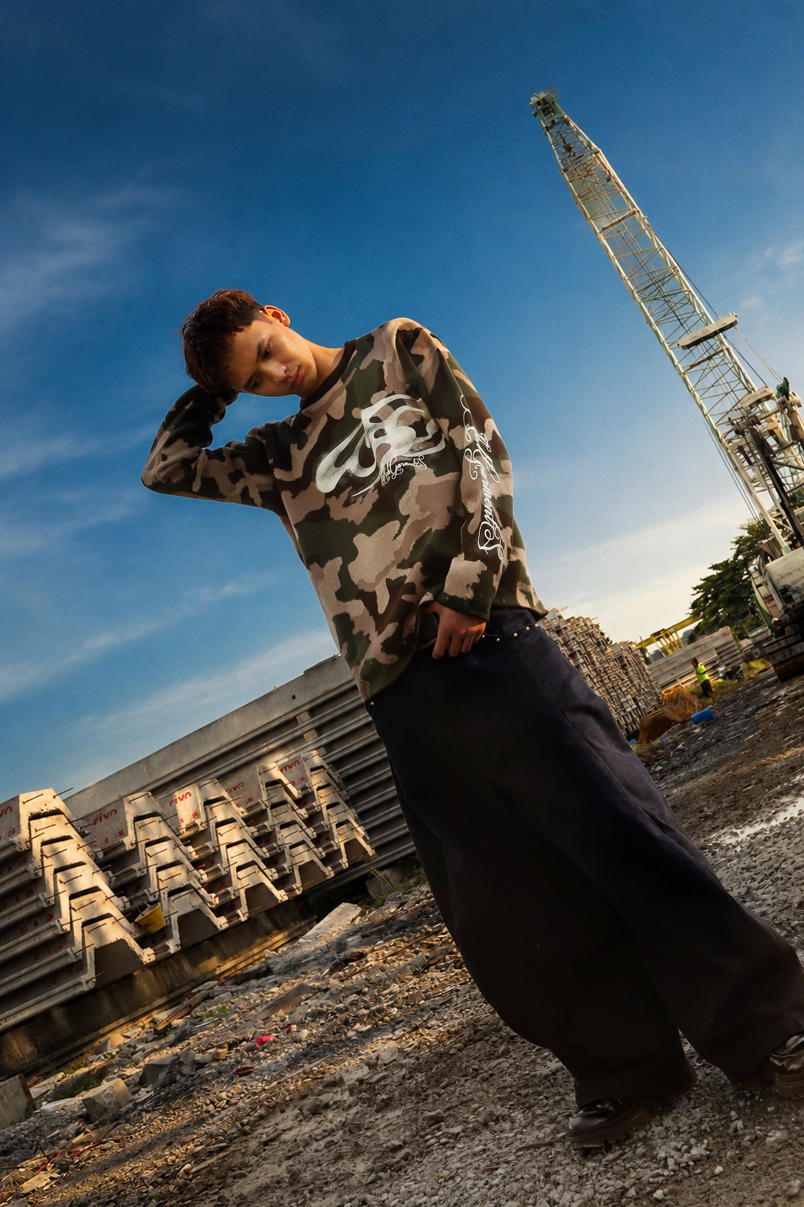 REVERSIBLE KNITWEAR CAMOA