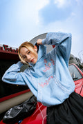 -FLOWERLACES HOODIE