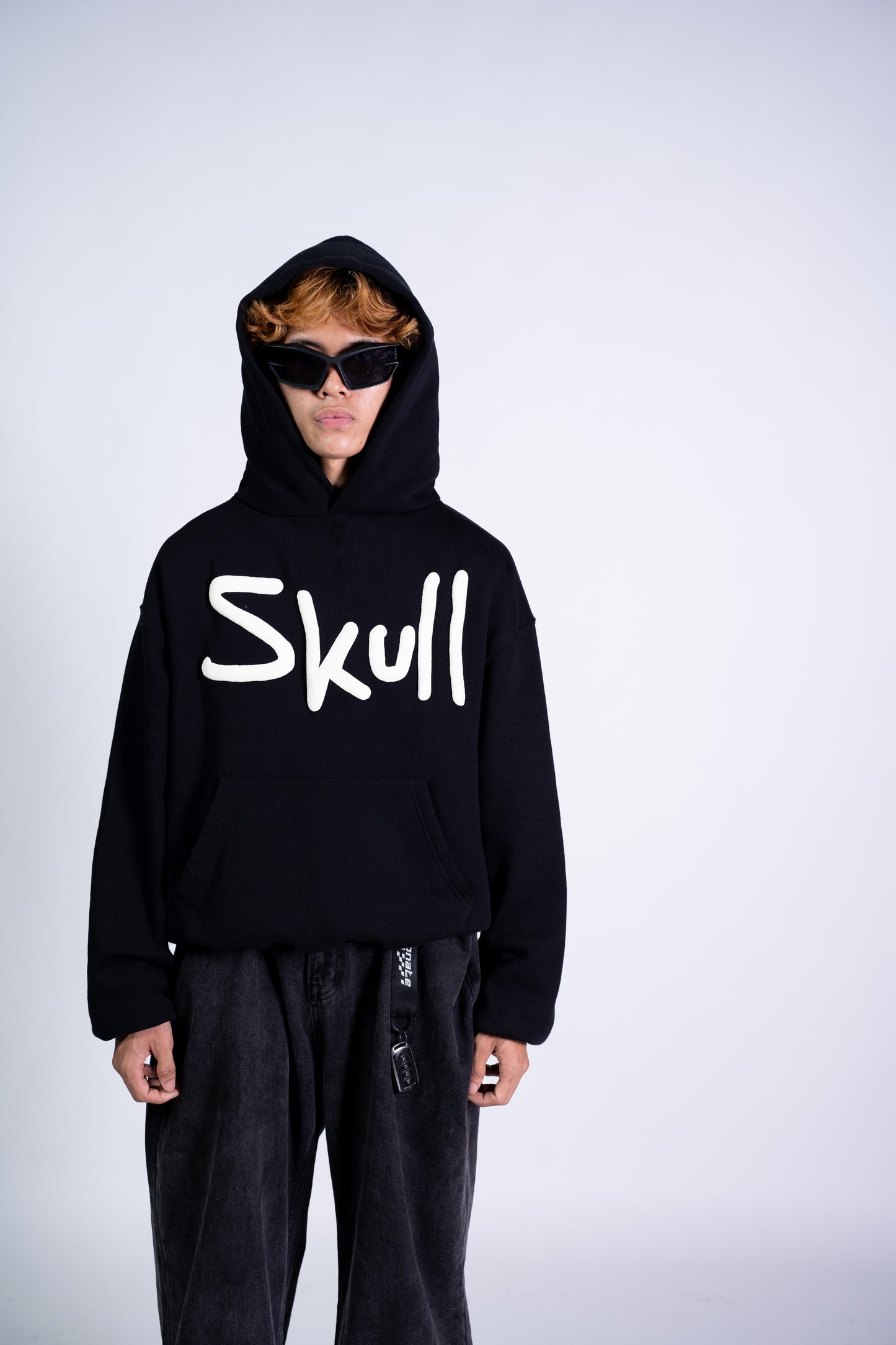 HOODIE SKULL (BLACK) ACHGARMENTS
