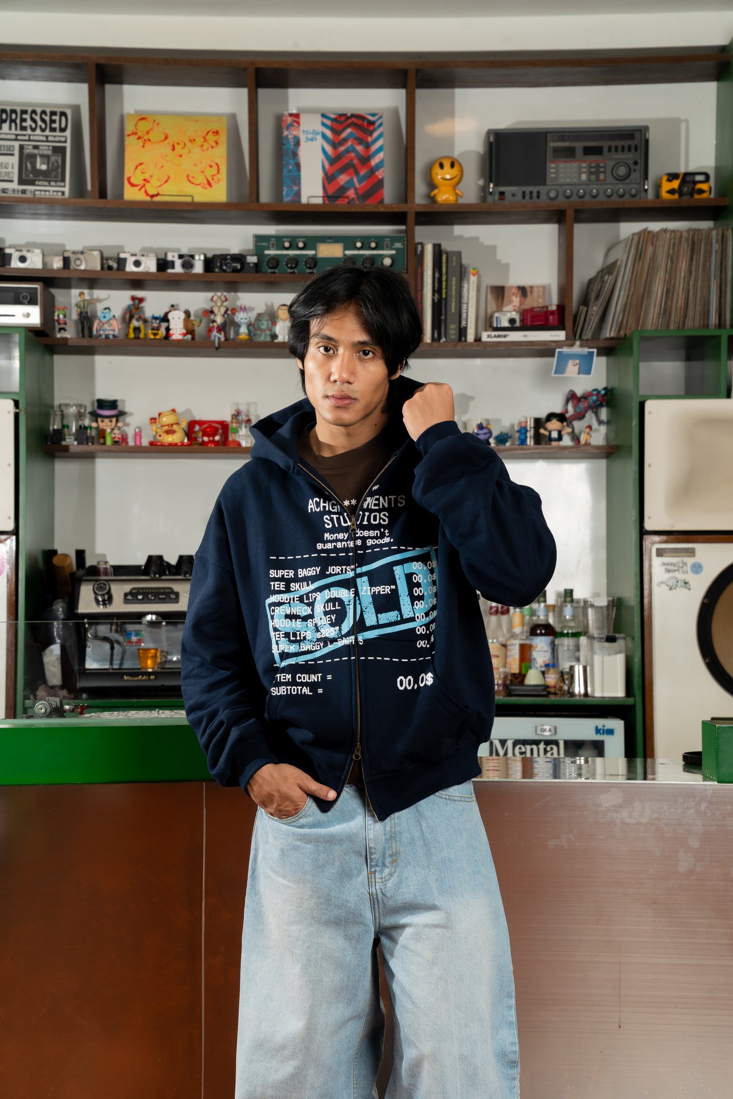 HOODIE DOUBLE ZIPPER SOLD — ALL COLOUR