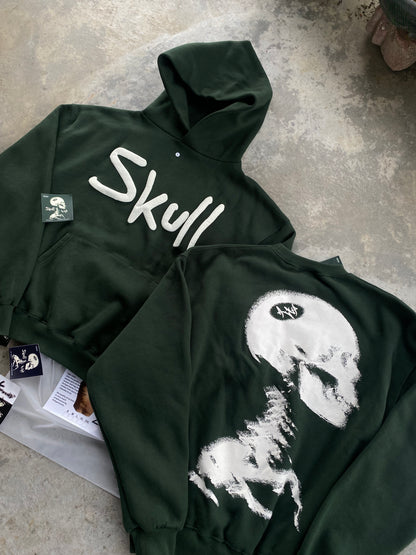 HOODIE SKULL (BLACK) ACHGARMENTS