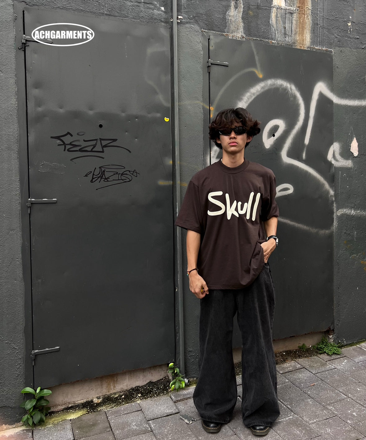 SKULL TEE OVERSIZE