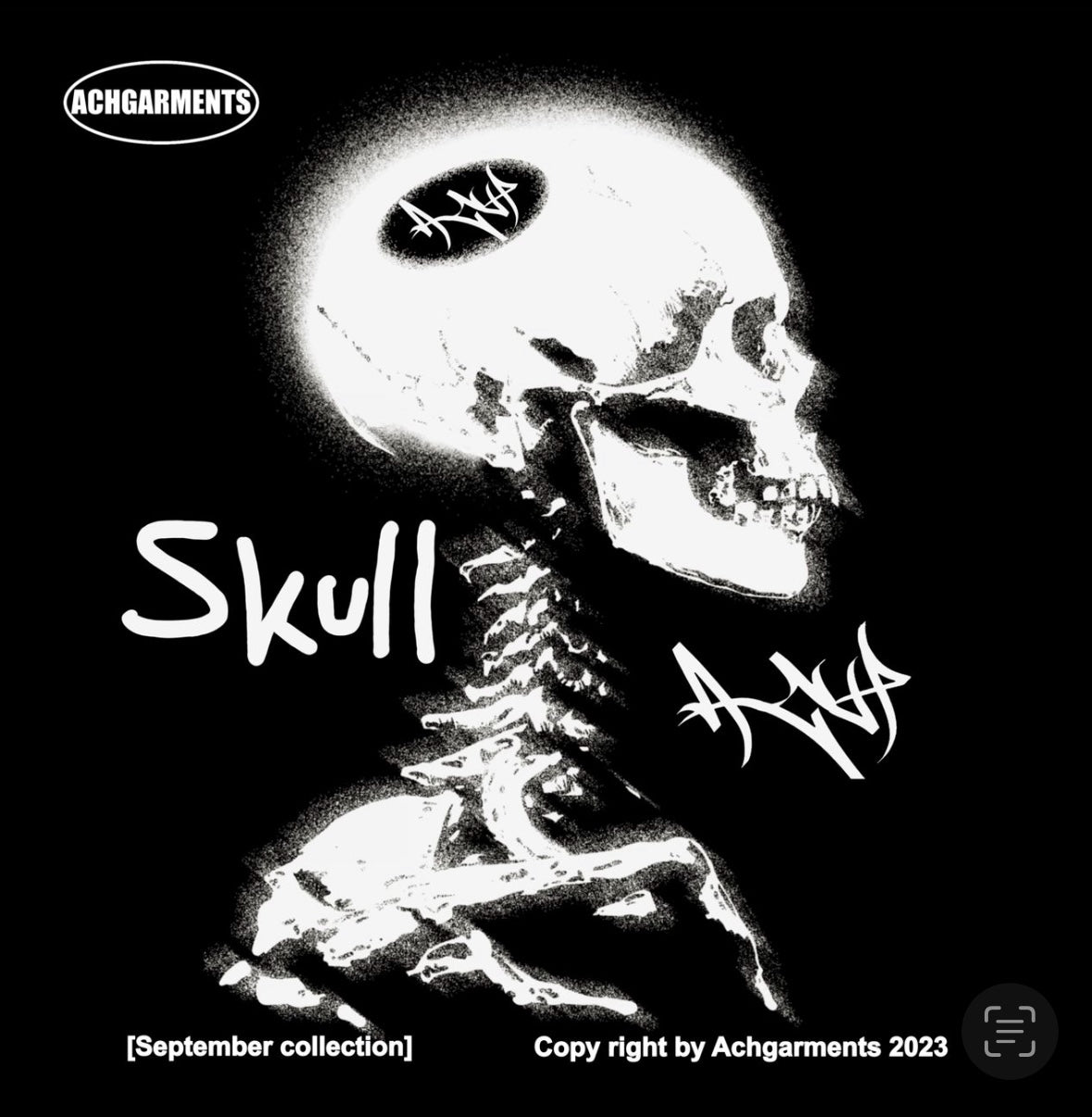 SKULL TEE OVERSIZE