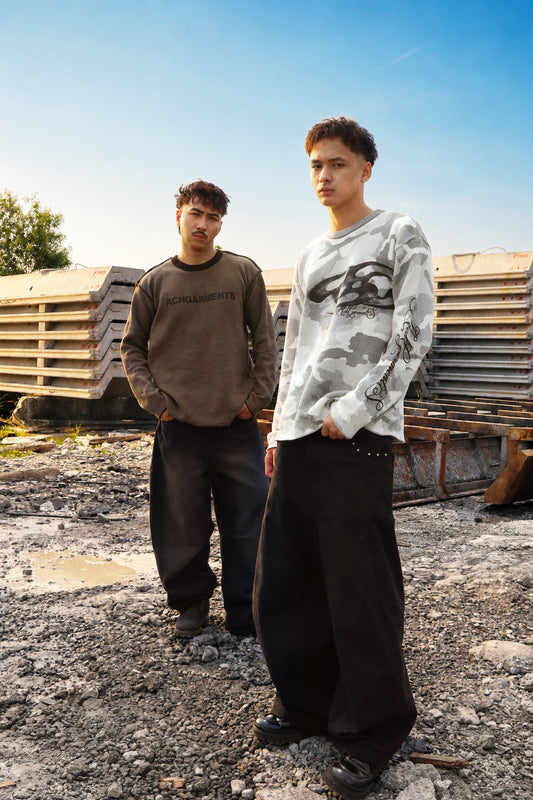 REVERSIBLE KNITWEAR CAMOA