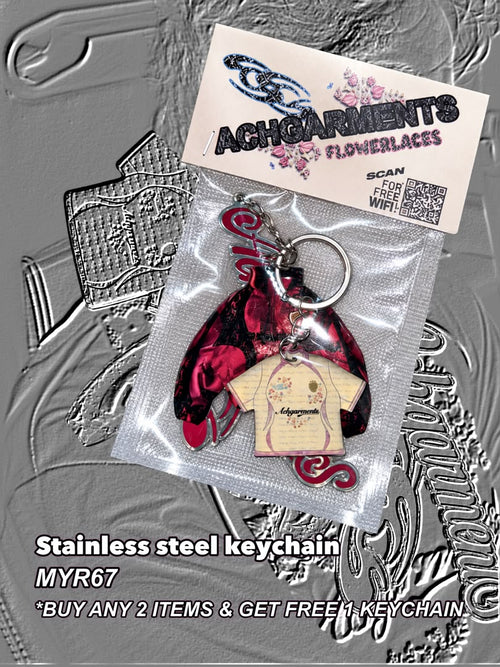 -FLOWERLACES KEYCHAIN