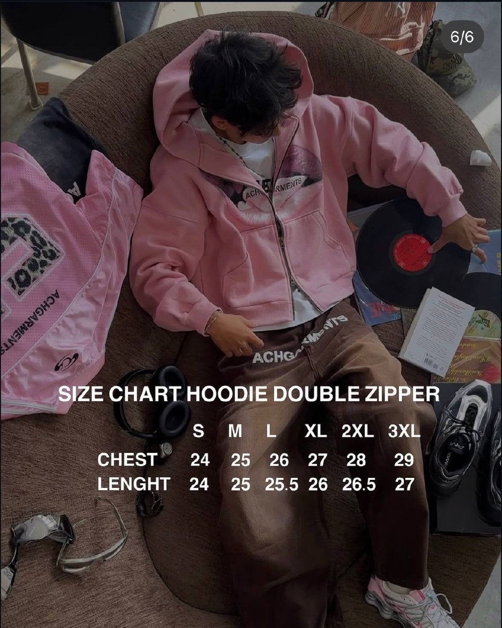 HOODIE LIPS (PINK)