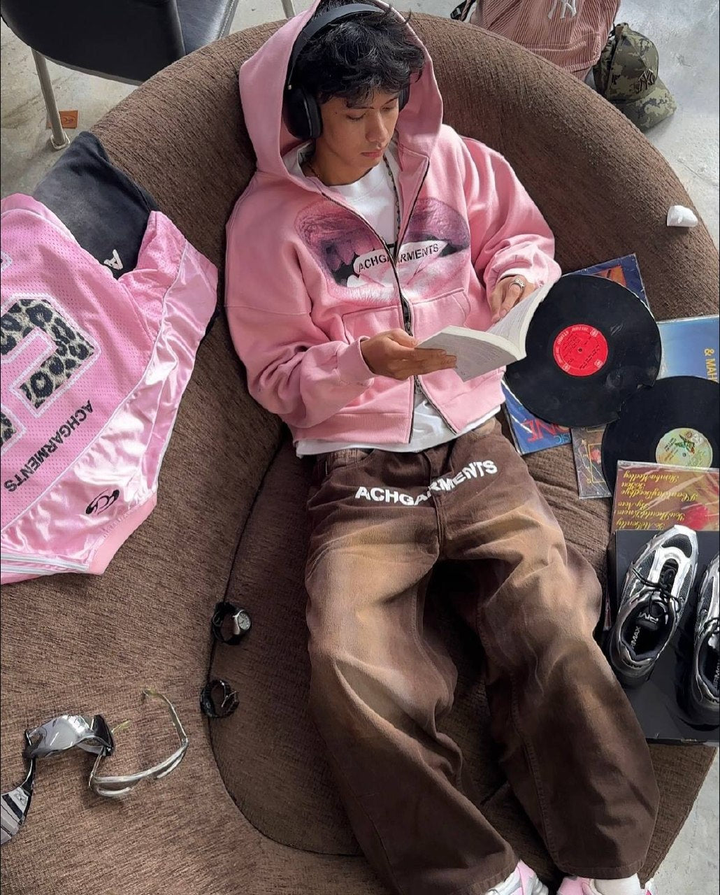 HOODIE LIPS (PINK)