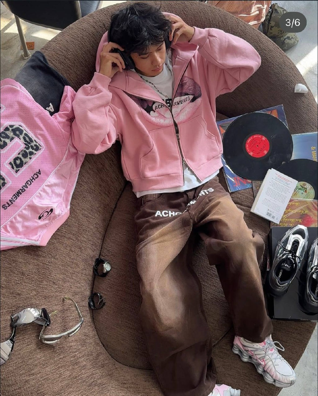 HOODIE LIPS (PINK)