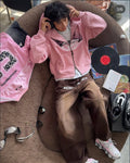 HOODIE LIPS (PINK)
