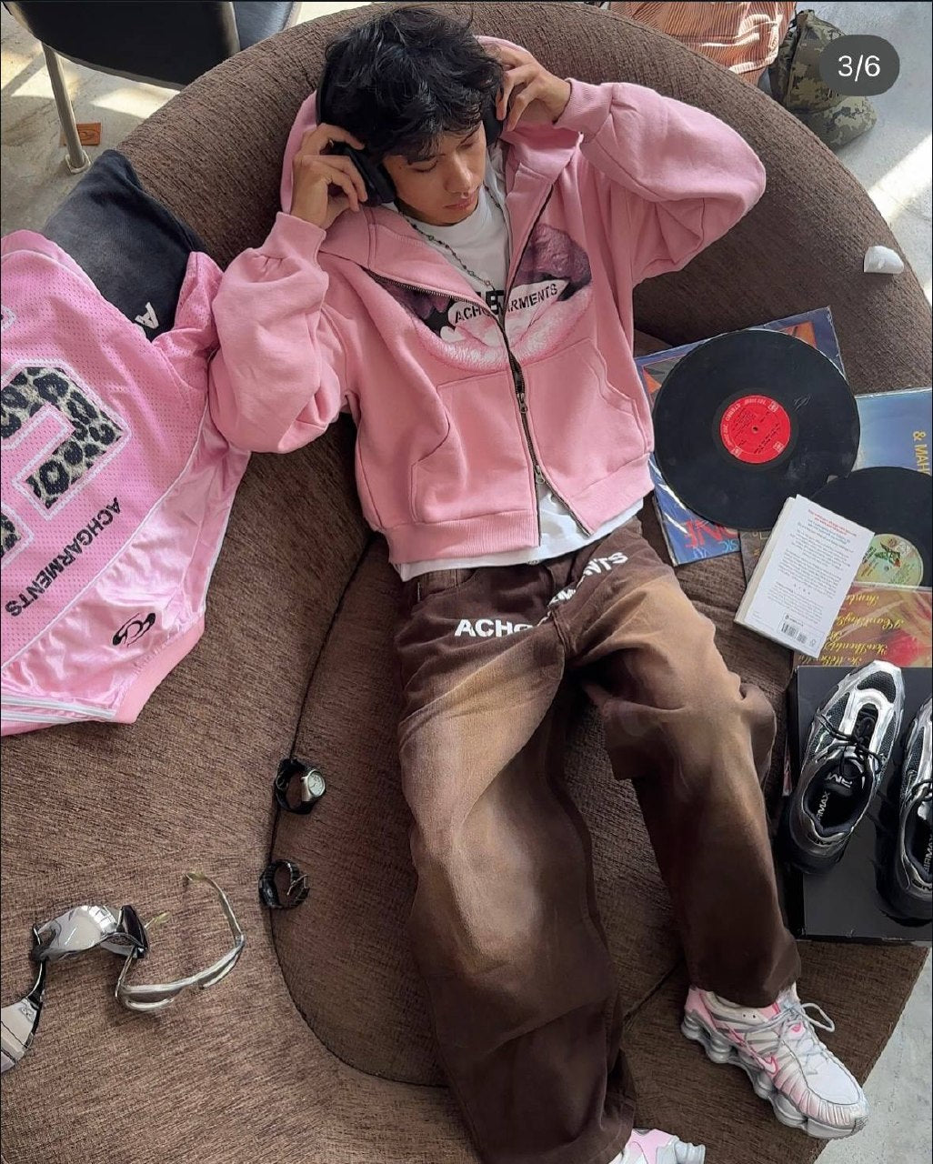 HOODIE LIPS (PINK)